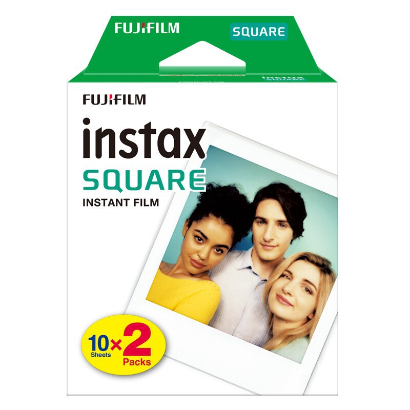Fuji Square Square White Edge Photo Paper Sq10 Sq20 Sq1 Sq6 Sp-3 Polaroid Photo Paper 20 Sheets