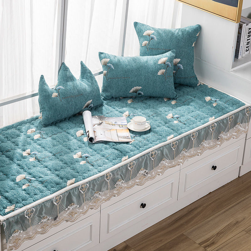 飘窗上的坐垫飘窗垫窗台垫四季通用卧室阳台垫子北欧海绵网红a