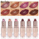 Pearlescent Lipstick Cross-border Makeup Amazon Explosions BAOLISHI Matte Lipstick Not Stain Cup Moisturizing Matte Lipstick