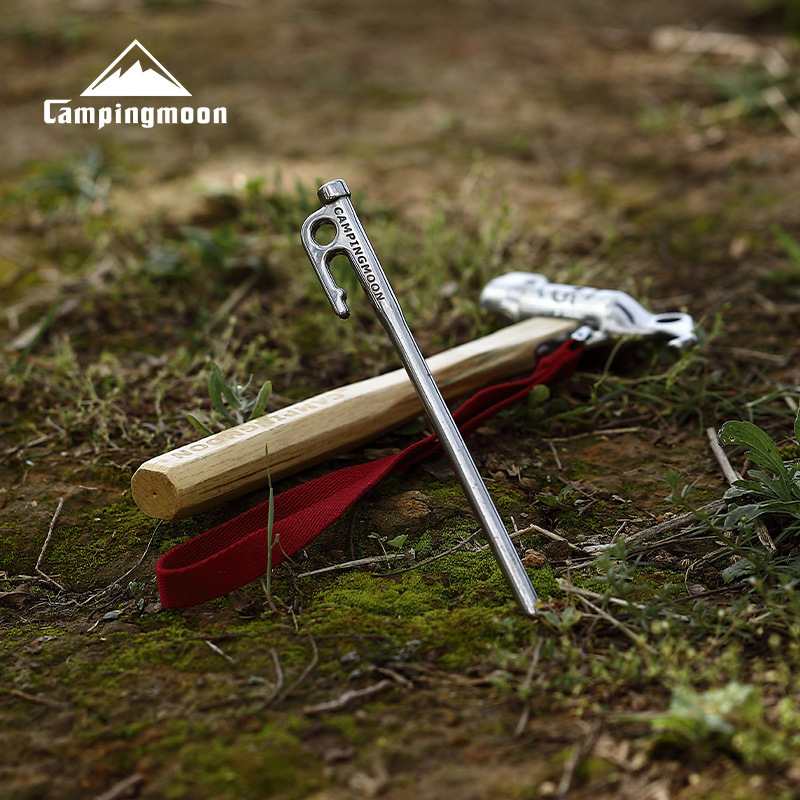 Koman R Series 420 Stainless Steel Canopy Fixing Tent Peg Set Camping Ground Pegs Outdoor Extended Length