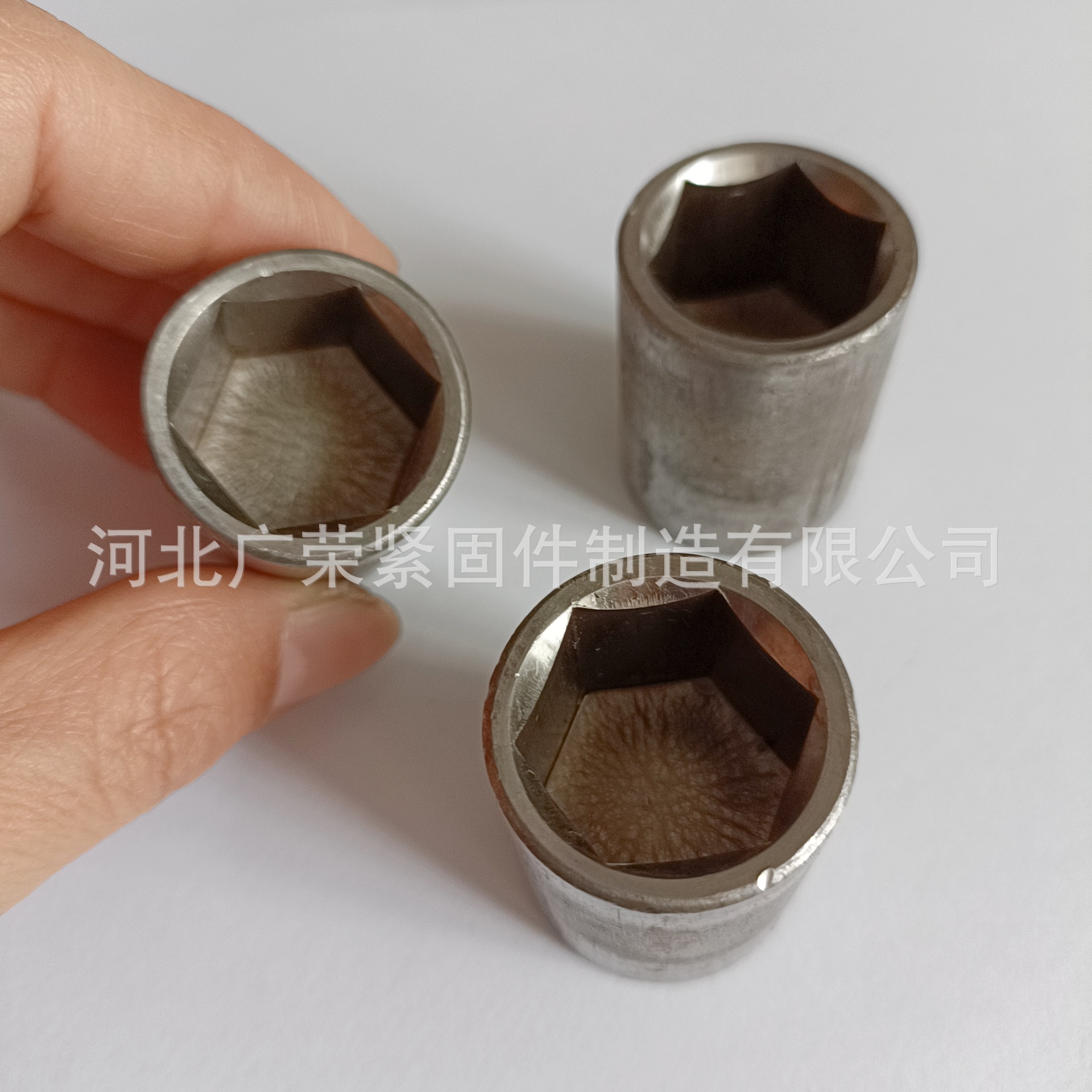 冷镦非标螺母厂家内四方内六方盲孔圆套管各种非标方孔圆套管螺母