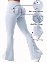 L 24029 Stretchy Flare Yoga Pants ���������٤�� �羳ŷ