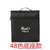 48-color markers, black pouch