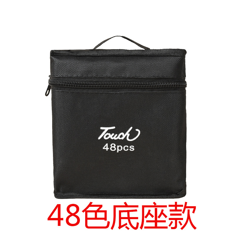 Traje de marcador 168 pincel de color marcador de doble cabeza 80 color traje de pintura para niños 24 marcador aceitoso de color