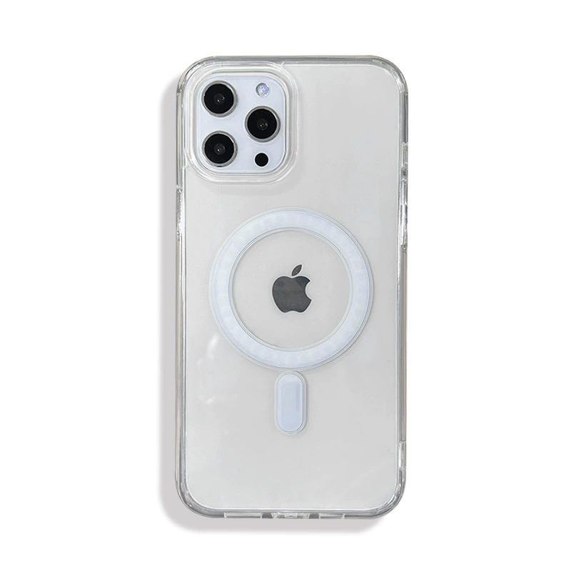 Чехол для телефона (Apple) iPhone 16 серия — магнитный MagSafe прозрачный 2-в-1 защитный корпус