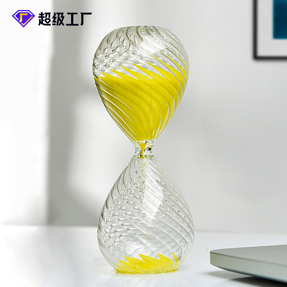 Reloj de arena creativo y original para regalo de cumpleaños, reloj de arena con temporizador, pequeño regalo, decoración para el hogar.