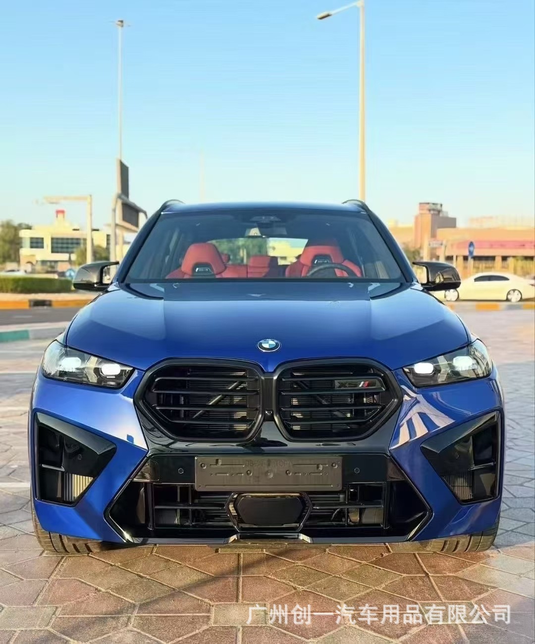 Suitable for BMW X5 old model upgrade to new body kit G05, early-stage modification to 23 model X5MF95 front and rear bumper and headlight body kit