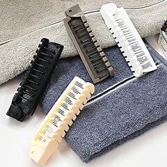 長髪ホテルの男性の櫛は折り畳み静電防止で結びません。