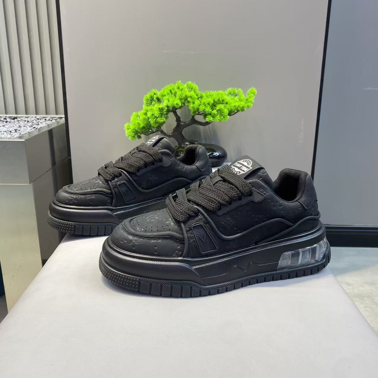 High-Top Versatile Sports High-End Trendy Casual White Shoes Men's New Sneakers Wear-Resistant Tt