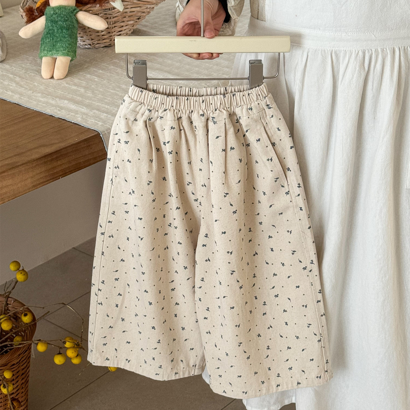 新款春季碎花儿童童裤