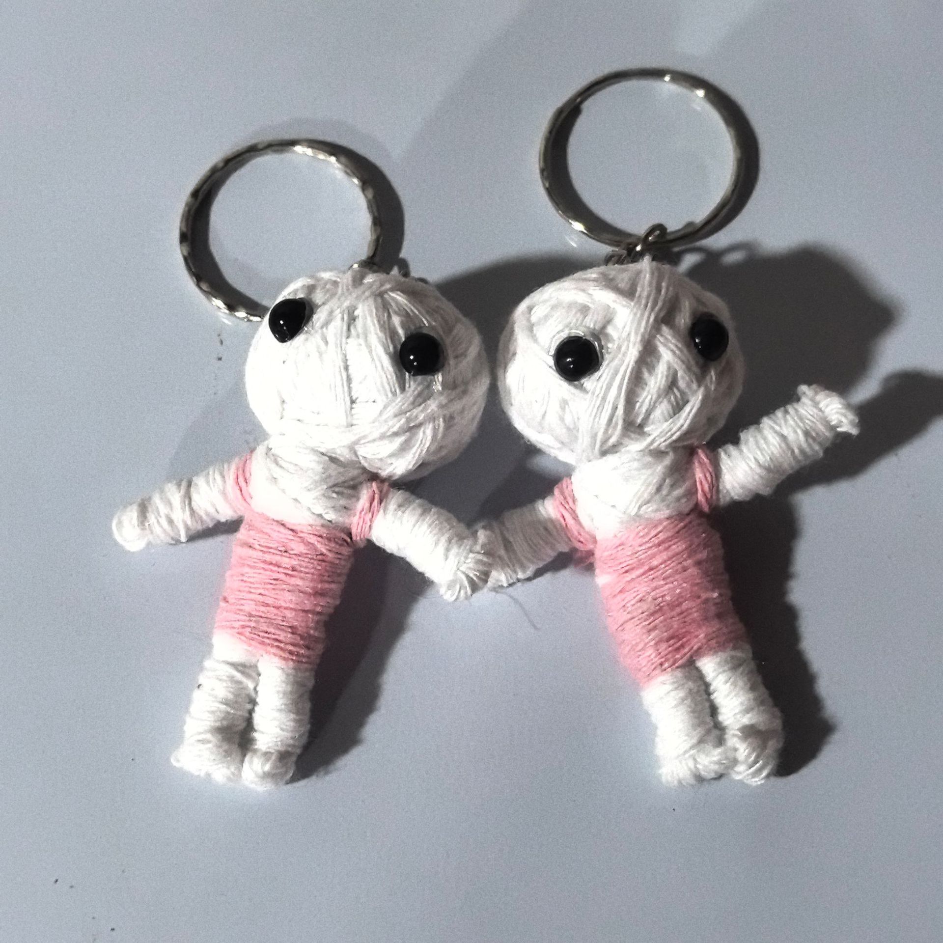 Lana hecha a mano malvada muñeca bruja muñeca decoración navideña ambiente regalo llavero Halloween
