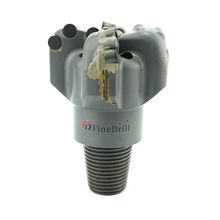 140mm四翼非取芯钻头PDC金刚石复合片 煤矿地质水井钻头 耐磨高效