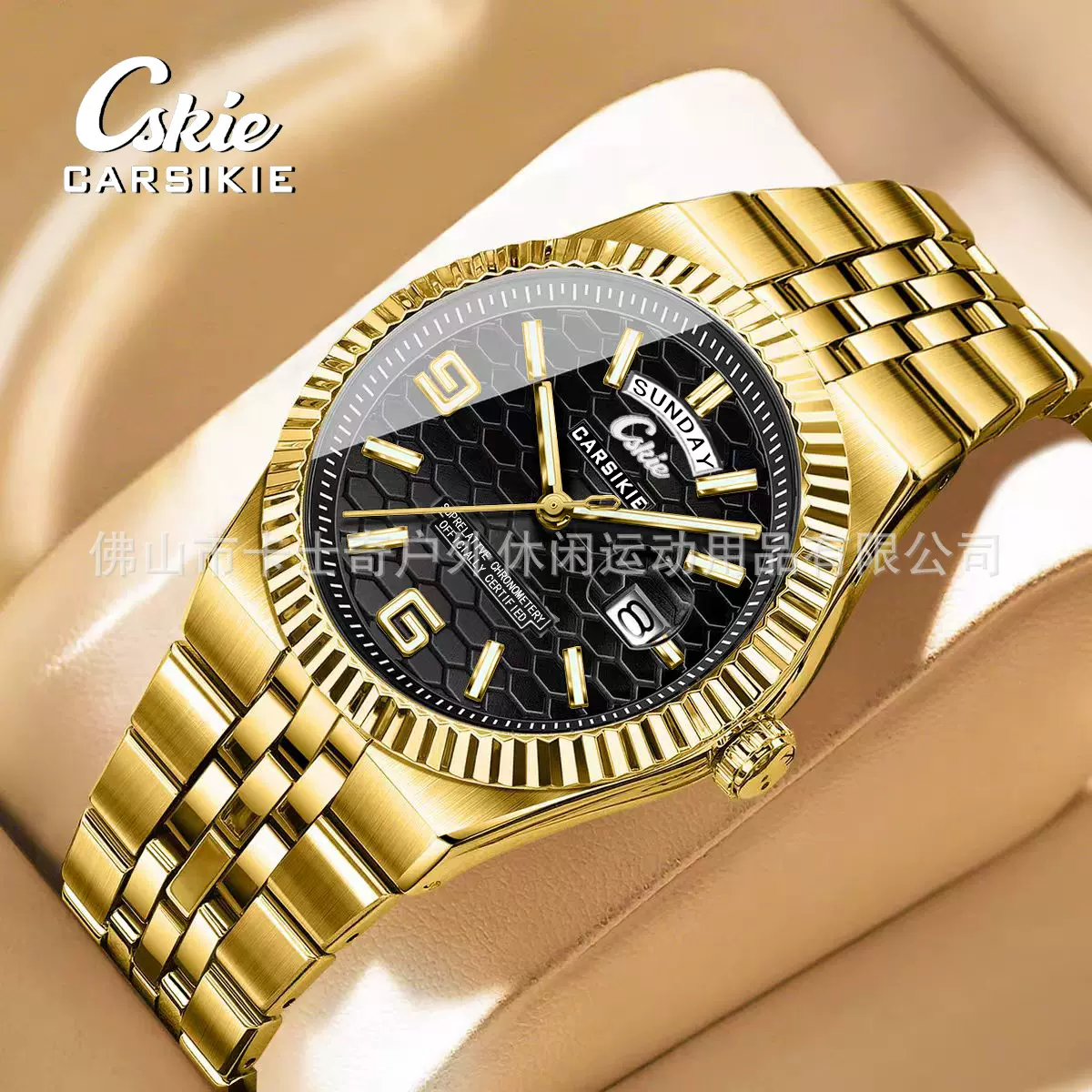 CARSIKIE品牌机械手表男2025新款男士男款概念大表盘男表跨境批发