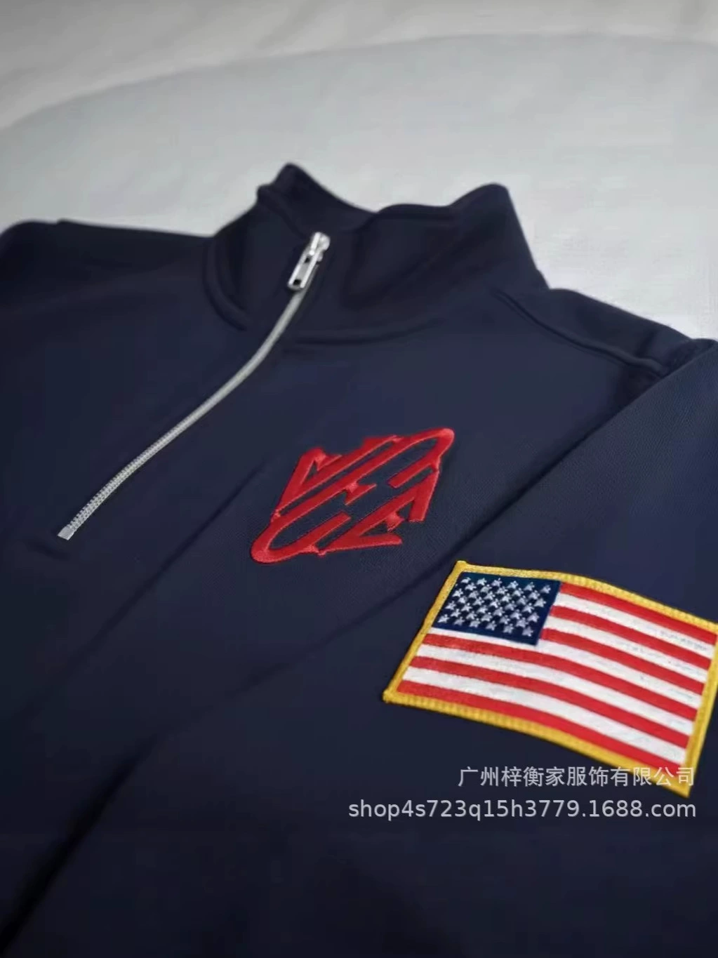 Кросс-граничная торговля, Tide, толстовка с длинным рукавом, демисезонная куртка с молнией для мужчин и женщин, европейский стиль, свободный крой, с молнией, плюс размер