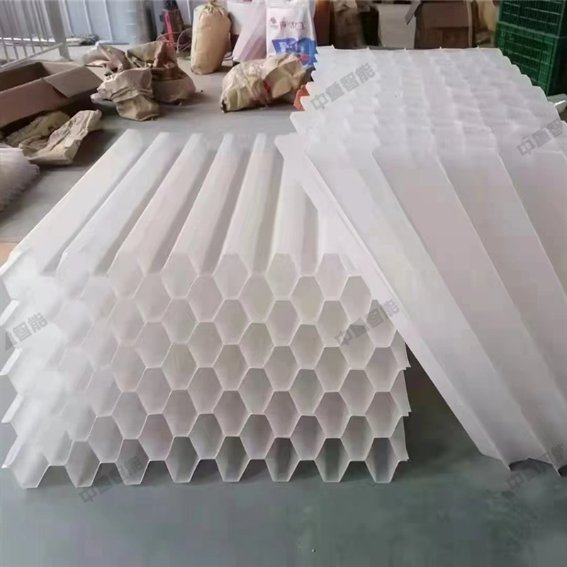 货品充足源蜂窝斜管填料 设计合理PP塑料斜板填料 蜂窝斜管填料