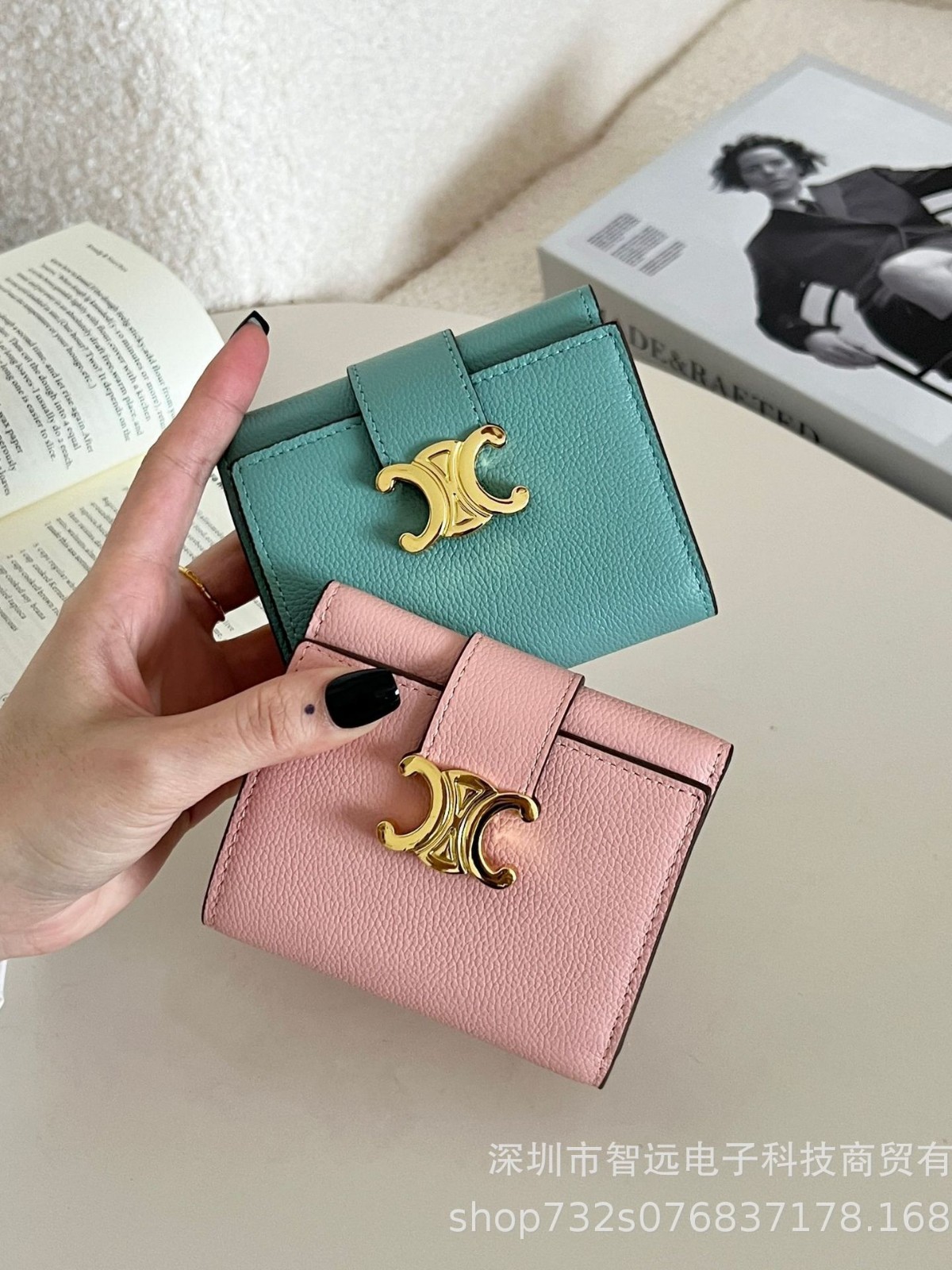 New Model of the High-End Women's Wallet from Kaixuan Foreign Trade, 70% off Wallet for Women, Cross-Border Multi-Card Slot Card Holder, Cowhide Wallet
