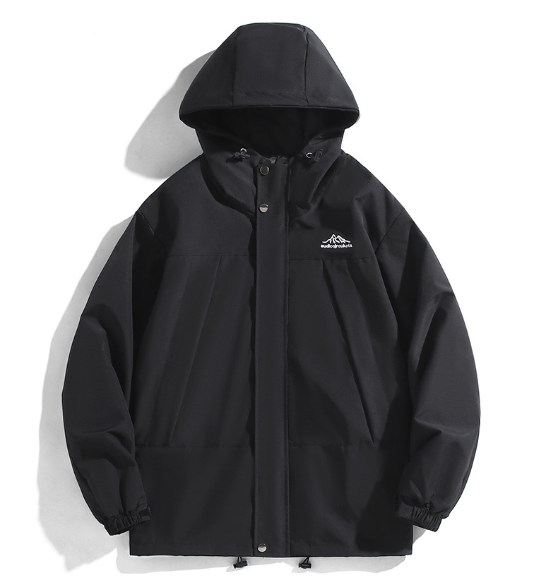 Herren Jacke Winddicht Outdoor Freizeit Locker Modisch Style_voghion.com