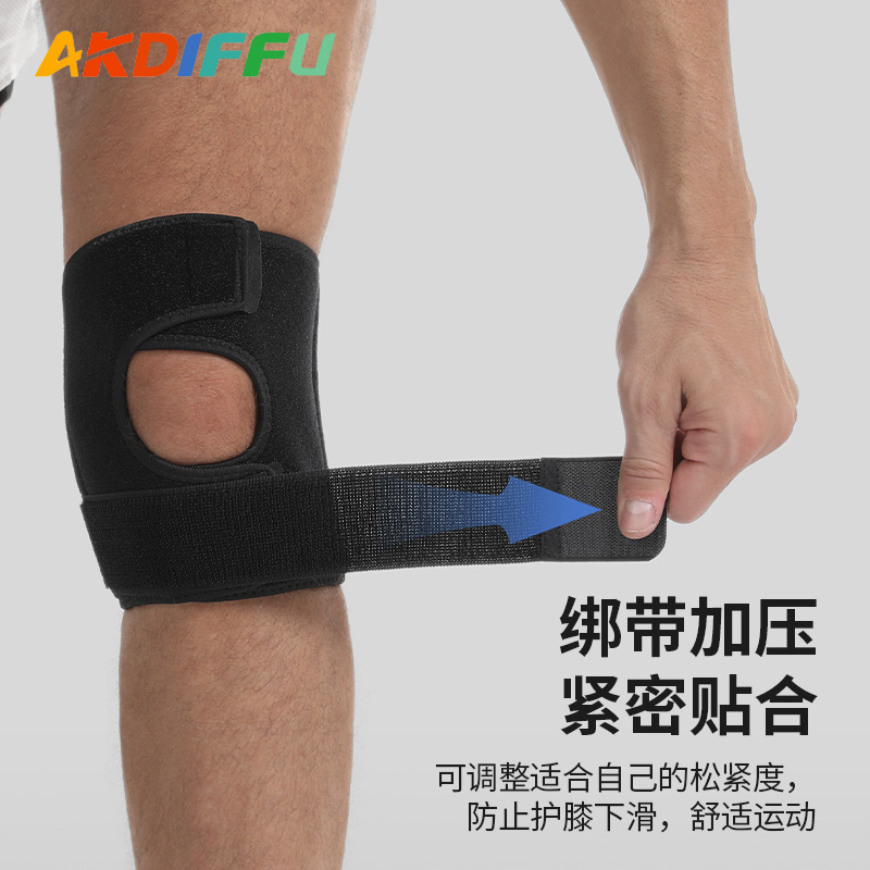 Nueva rodilla de silicona prensada rodilla de silicona correr ciclismo montañismo menisco rodilla rótula cinturón protector