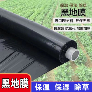 South will black plastic film agricultural vegetable garden insulation moisture prevention long grass planting corn strawberry farmland weeding plastic