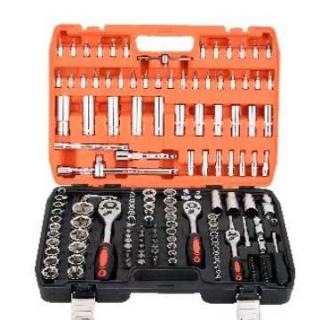 Kit de herramientas multifuncional de 108 piezas para limpieza de neumáticos de coche y hogar, grandes y pequeños, para uso en exteriores.