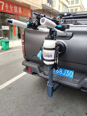Suitable for Car Trailer Square Car bike rack