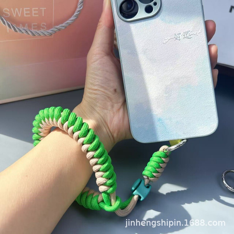 ヨーロッパの紛失防止携帯電話ストラップ手首スタイルハイエンドドラゴンパターンノット盗難防止調節可能な携帯電話ロープ手首ロープ|undefined