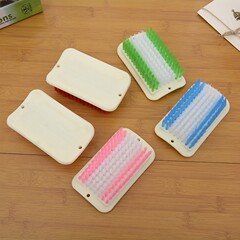 家庭用柔らかい毛の洗濯ブラシプラスチック大型ボードブラシ衣類の襟袖口プラスチッククリーニングブラシ靴ボードブラシ
