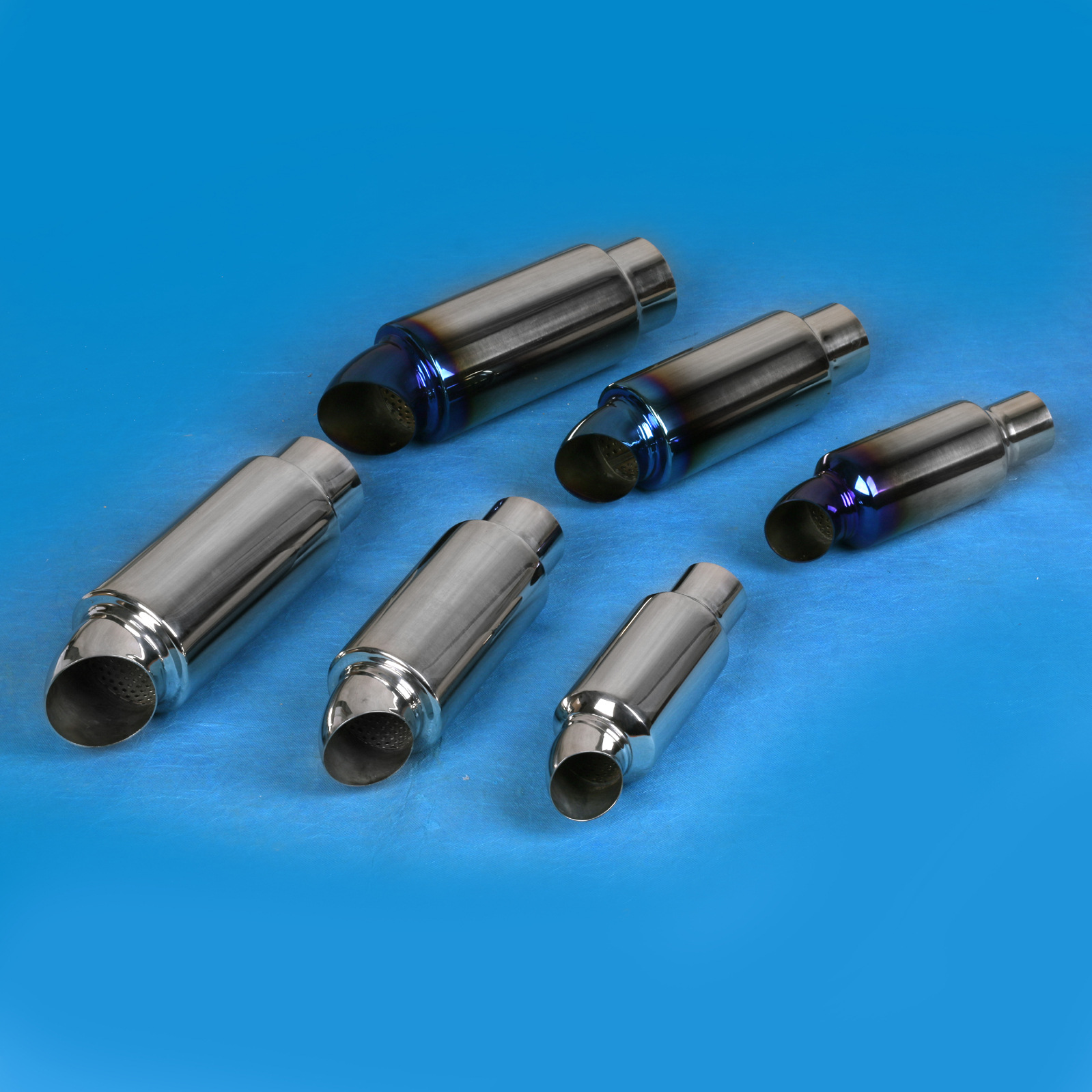 Car Modified Parts Stainless Steel Exhaust Side Row Variable Sound Wave