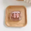 Invisible glasses, transparent fuchsia банка для хранения with bow