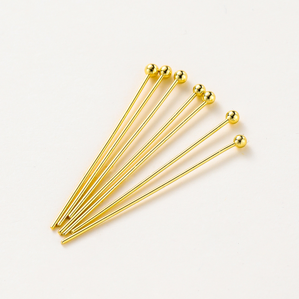 18k color-preserving ball-head needle