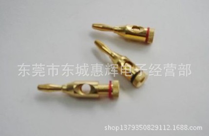 メーカー直販バナナヘッド百威金メッキバナナヘッド音響プラグソケットスピーカースピーカースピーカーケーブルコネクタ|undefined