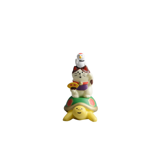 ZAKKA Japanese groceries cat lucky cat New Year home desktop small ornaments resin crafts New Year gifts