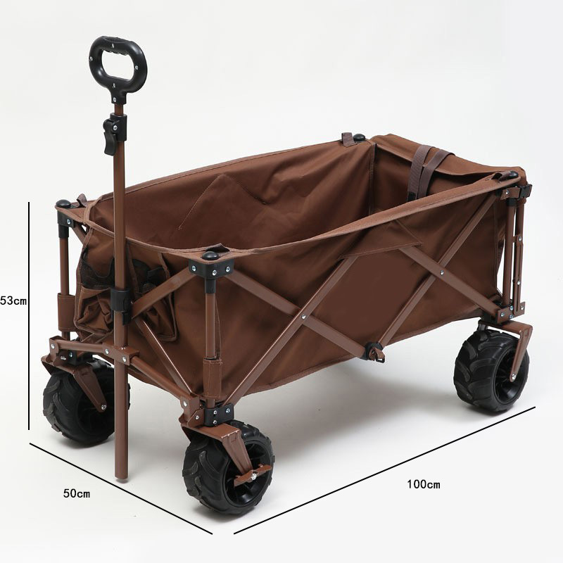 Off-road camper van for camping, tank, folding handheld suitcase
