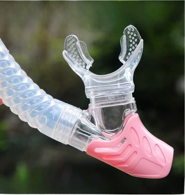 Nozzle, respiratory transparent silicone straw