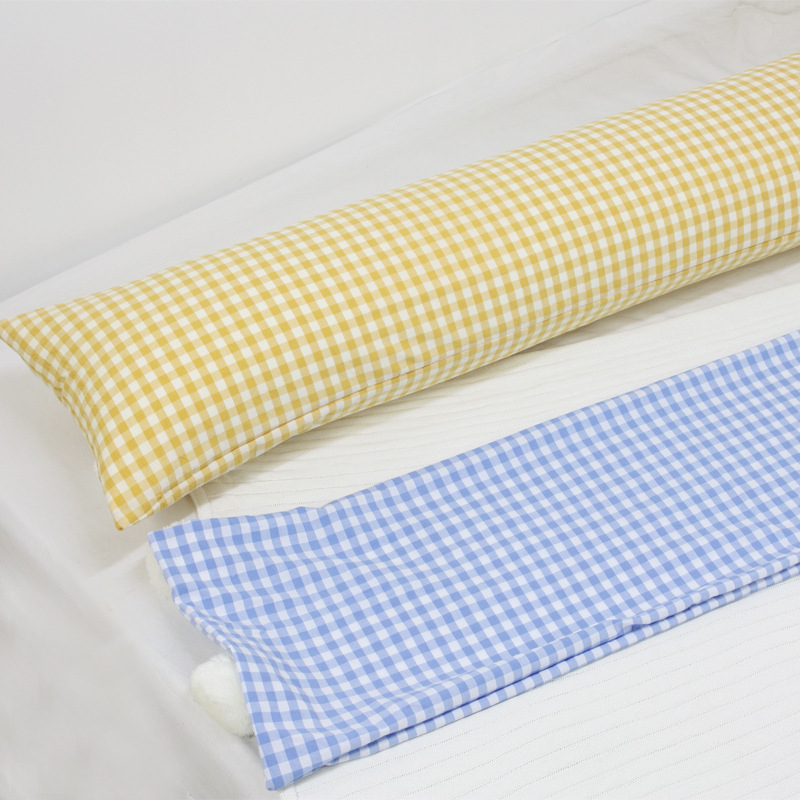 卸売綿洗浄綿ロング枕女の子睡眠枕横向き寝取り外し可能と洗える脚睡眠枕|undefined