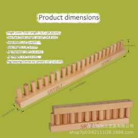 木制毛毯编织工具实木编织机套件家用装饰减压毛线工艺品