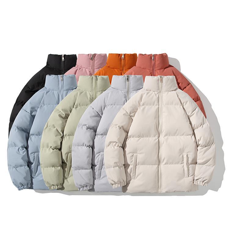 Giacca da uomo in cotone con colletto alto spesso da uomo autunno/inverno 2022_voghion.com