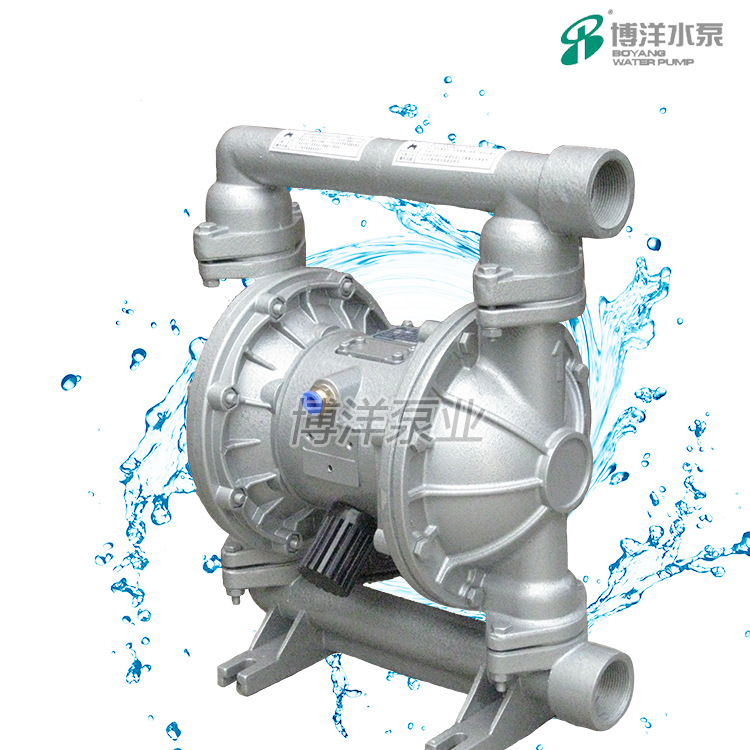 QBY-25不锈钢耐高温,耐酸碱耐高温气动隔膜泵 高温房用隔膜泵