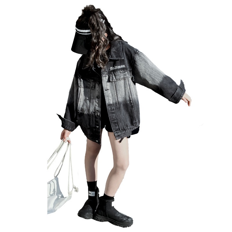 Denim children's jacket, gradient, children's clothing