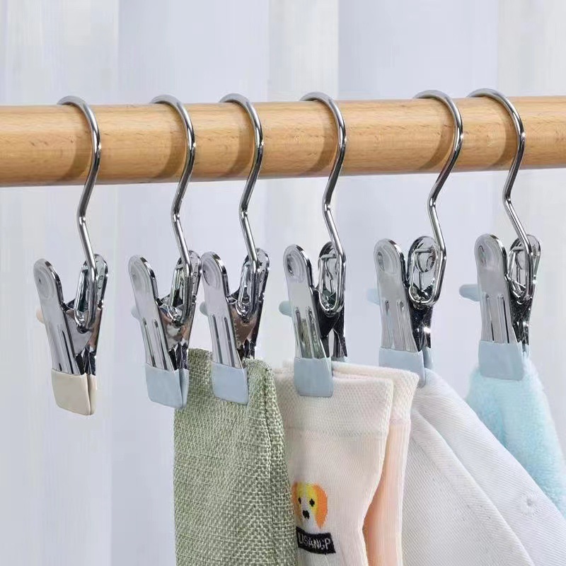 Multi-functional 3-word hook clip storage clip hook pants clip household seamless clip socks factory wholesale