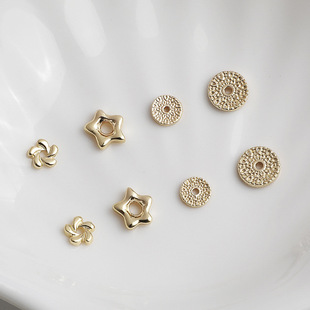 14K����ɫɏ����Ƭ ���D���Ή|Ƭ�������朴������ diy���Ʒ