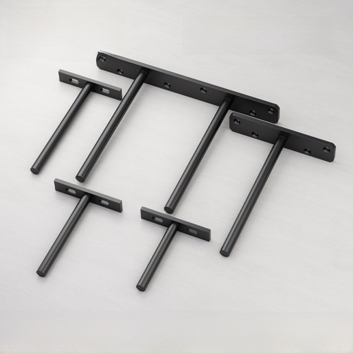 Hidden Wall-Powered Support Shelf Bracket Black One-String Layer Shelf Support Wall Concealed Shelf Bracket Great Deals