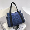 Demi-season shoulder bag, fashionable retro space down jacket, one-shoulder bag, wholesale