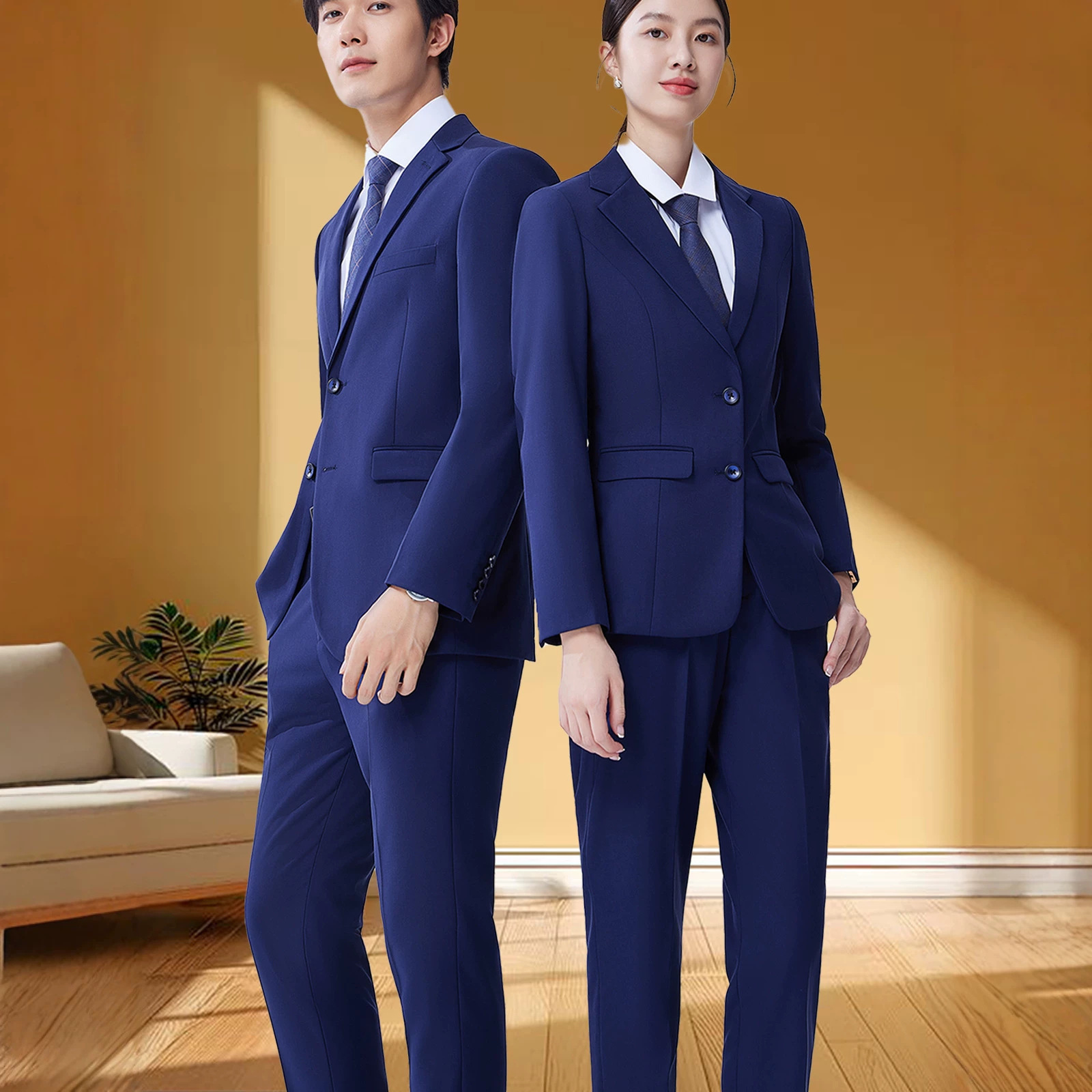Unisex High-End Business Suit Set, Professional Attire Suit Set, Men's Formal Suit, Gentleman's Suit