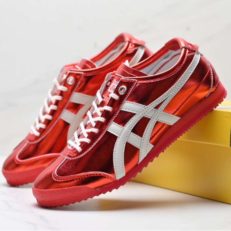 Putian Shoes Mexico 66 Del Nippon Made Lacquered Leather Slip-Ons