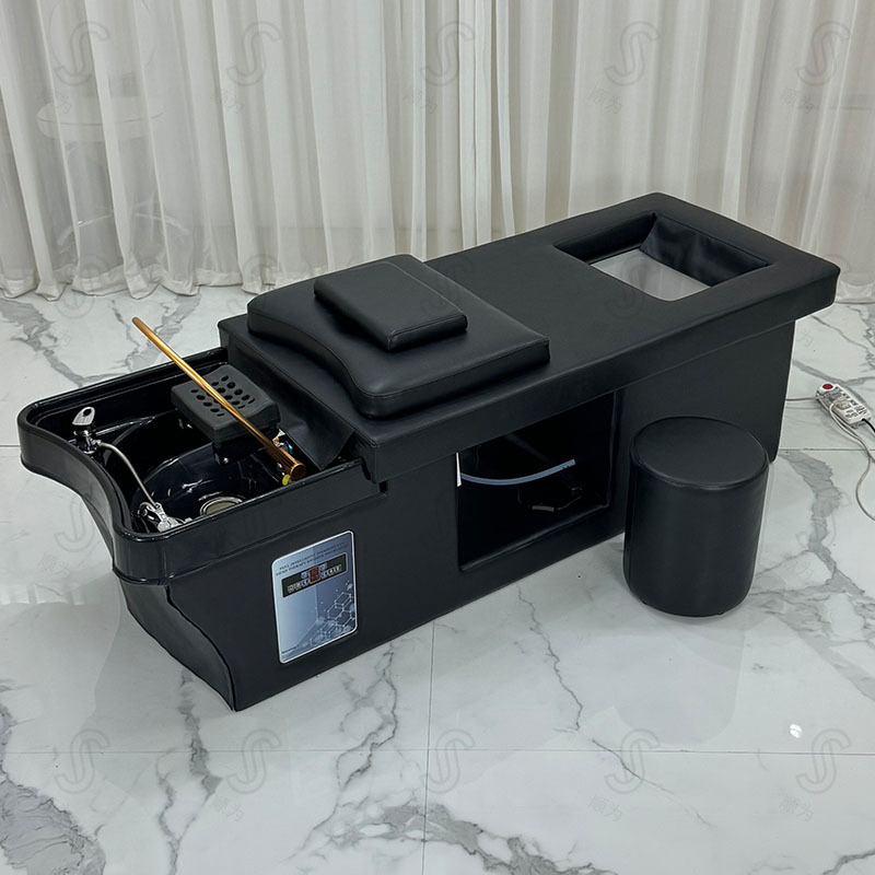 Circulación de agua tailandesa cama de lavado de cabello barbería salón de cabello reclinado especial fumigación temperatura constante fábrica de cama de tratamiento de cabello al por mayor transfronterizo