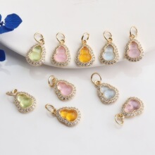 14K����ɫ΢��ʯ���J����diy����朴���С�����K�Ʒ���