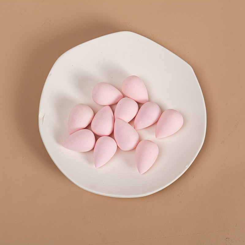 Mini huevo de maquillaje mini huevo de maquillaje esponja bola esponja pequeña gota de agua base líquida