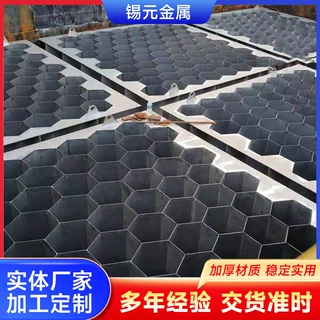 定制不锈钢阳极管湿电除尘配件蜂窝管束放电集尘阳极模块除尘设备