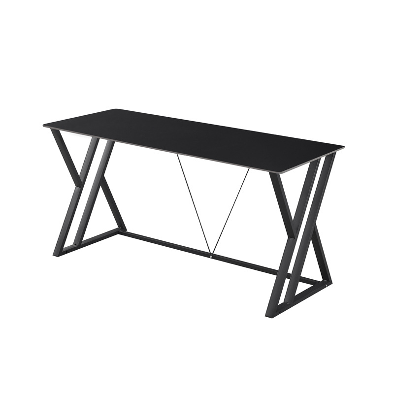 Mesa de comedor de tablero de roca minimalista moderna, mesa de comedor rectangular para el hogar, mesa para deportes electrónicos, mesa para juegos de computadora, mesa para computadora de escritorio para el hogar